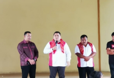 Bupati Karo Hadiri Syukuran Anggota DPR RI bob Andika
