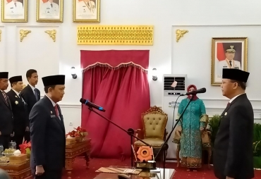 Gubernur Rohidin Harapkan Sekda Mampu Optimalkan Realisasi Program
