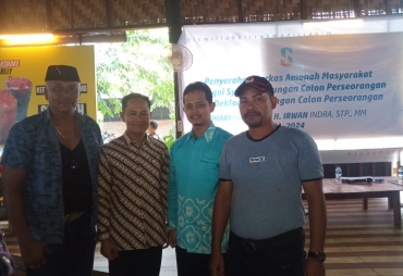 Suhari Pane dan Irwan Temu Ramah Bersama Warga Labuhanbatu