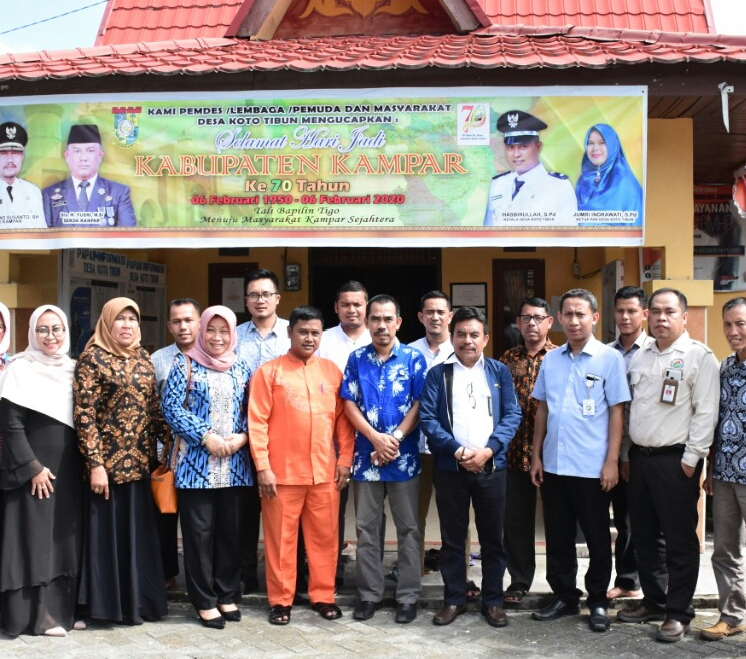 Sukses Kelola Dana Desa Koto Tibun Ditinjau Irjen Inspektorat Kemendes