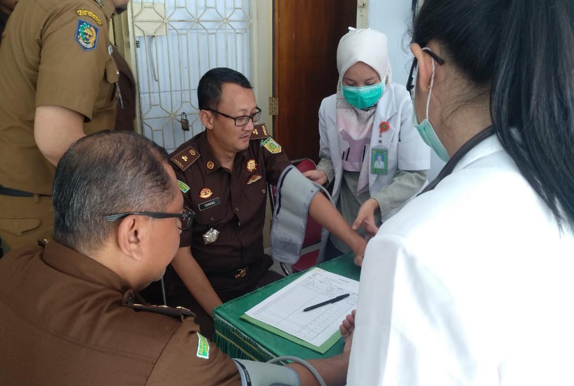 Kejati dan Dinkes Sosialisasikan Pencegahan Virus Corona