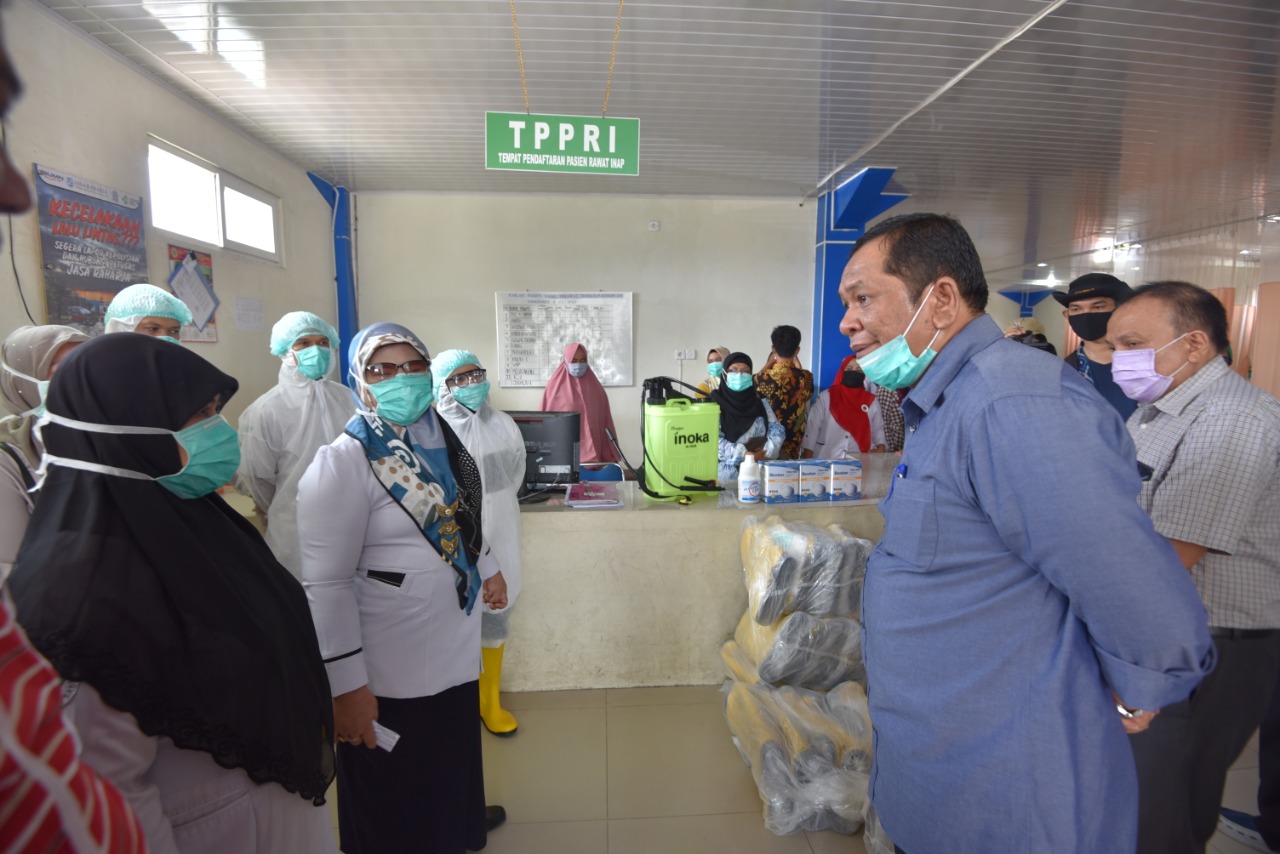 Walikota Padangsidimpuan Pastikan Kesiapan RSUD Tangani Pasien Corona