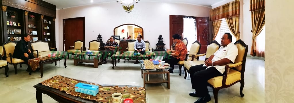 Antisipasi Corona Bupati Karo Gelar Diskusi Bersama Pendeta