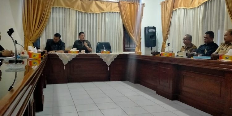 Sikapi Kendala Sisrut Komisi I DPRD BU Hearing Bersama Pihak Terkait