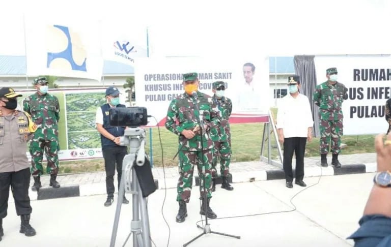 RS Darurat Covid-19 di Batam Diresmikan