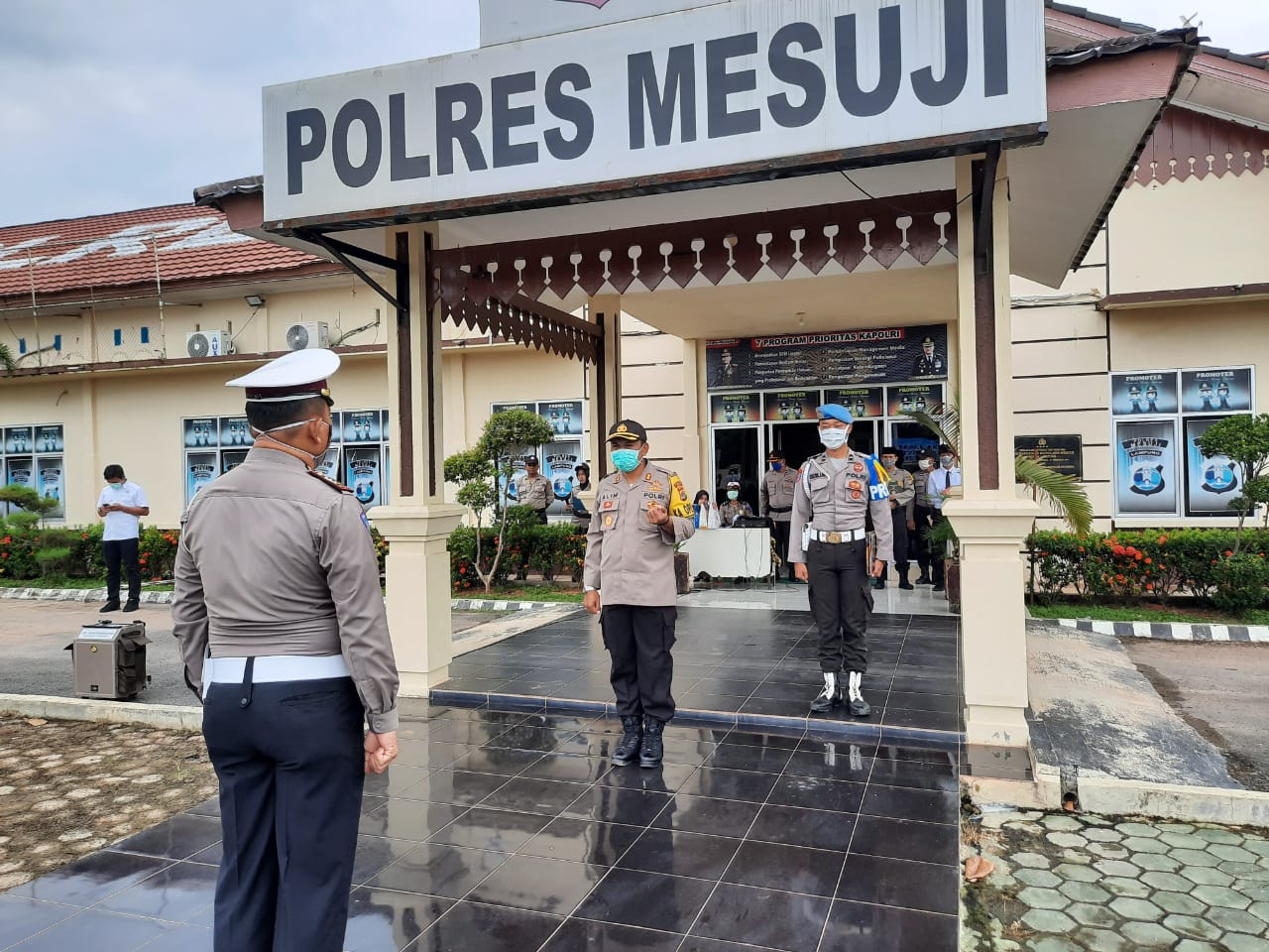 Kapolres Mesuji Himbau Masyarakat Patuhi Maklumat Kapolri
