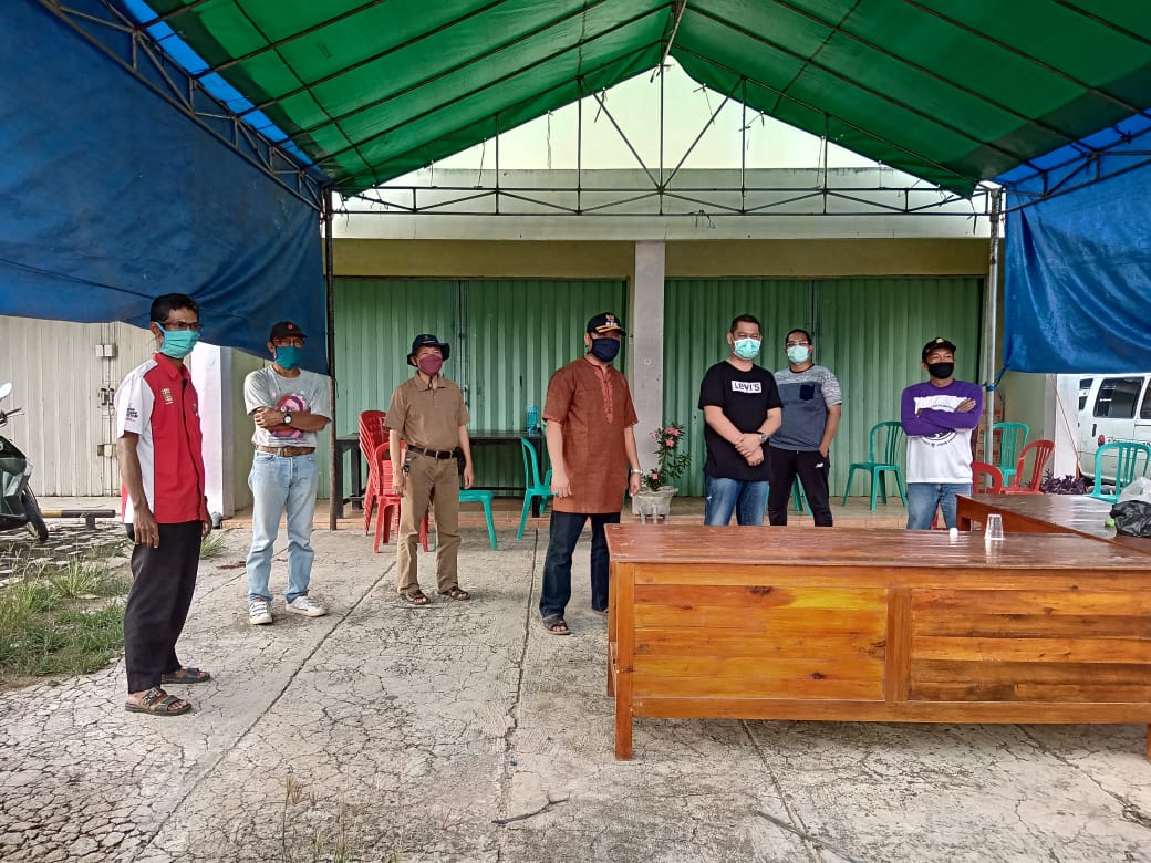 Gerak Cepat Camat Dirikan Posko Pemantauan Perbatasan 