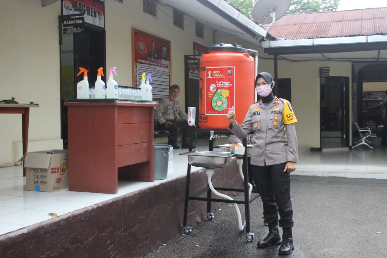Wabah Corona Kapolres Sidimpuan Apresiasi Aksi HIPMI Peduli
