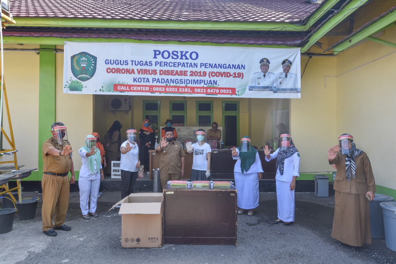 Dukungan Atasi Covid-19 di Sidimpuan Terus Mengalir