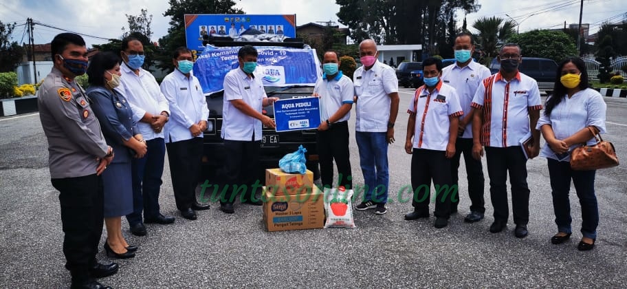 Bupati Karo Terima Donasi Bantuan dari PT Tirta Sibayakindo