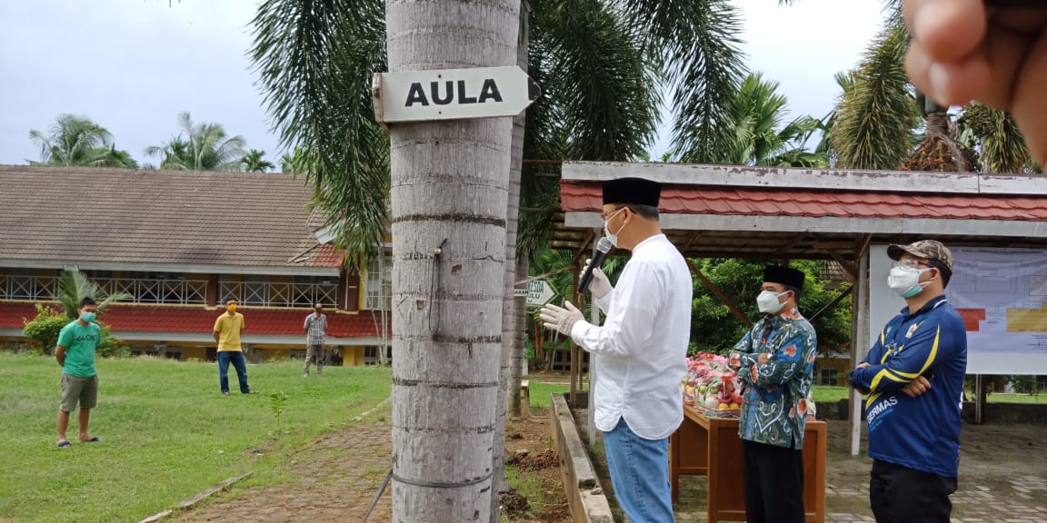 Kunjungi Lokasi Isolasi Tenaga Medis Gubernur Rohidin Sampaikan Terima Kasih dan Hormat
