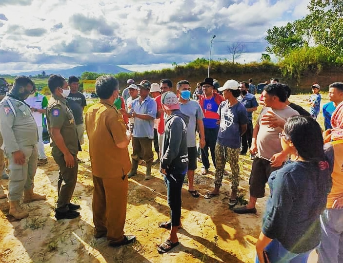 Warga Tolak Jenazah PDP Covid-19 Dimakamkan di TPU Desa Salid