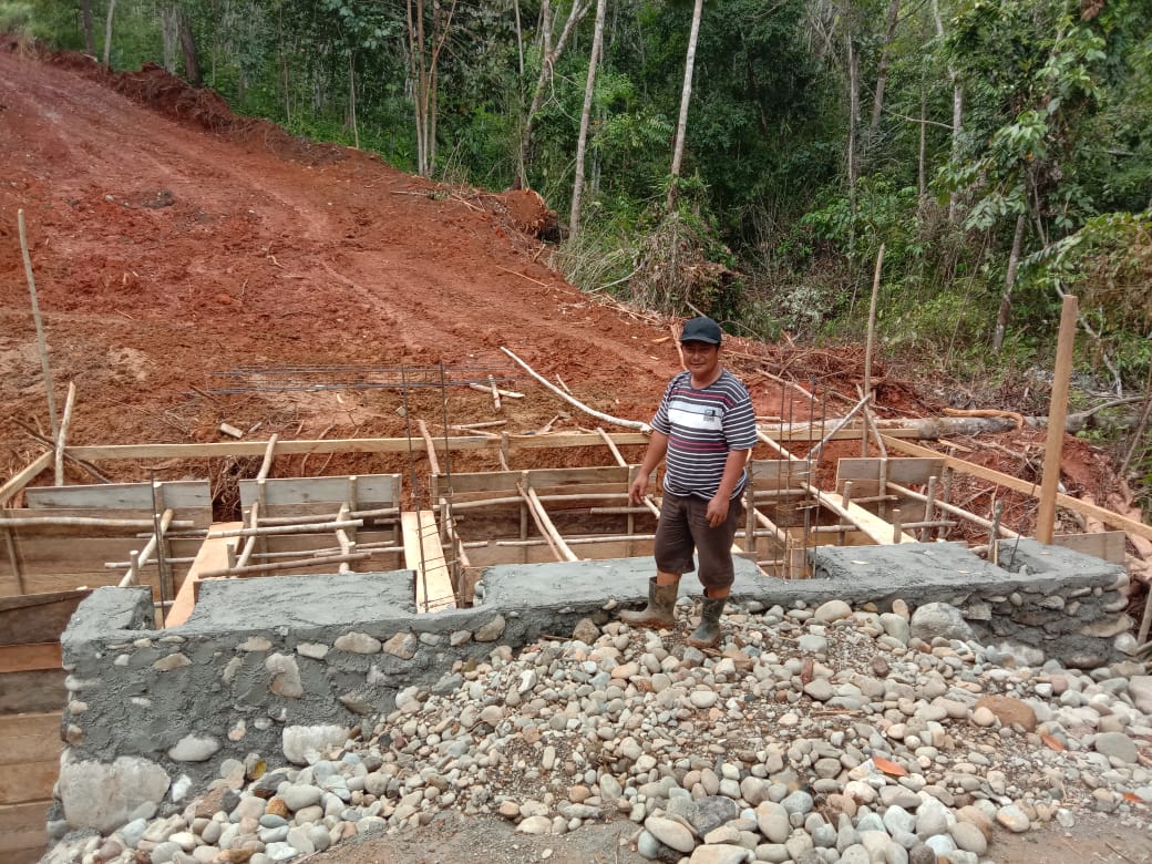 Wujud Kesejahteraan Desa Lubuk Puding Genjot Pembangunan