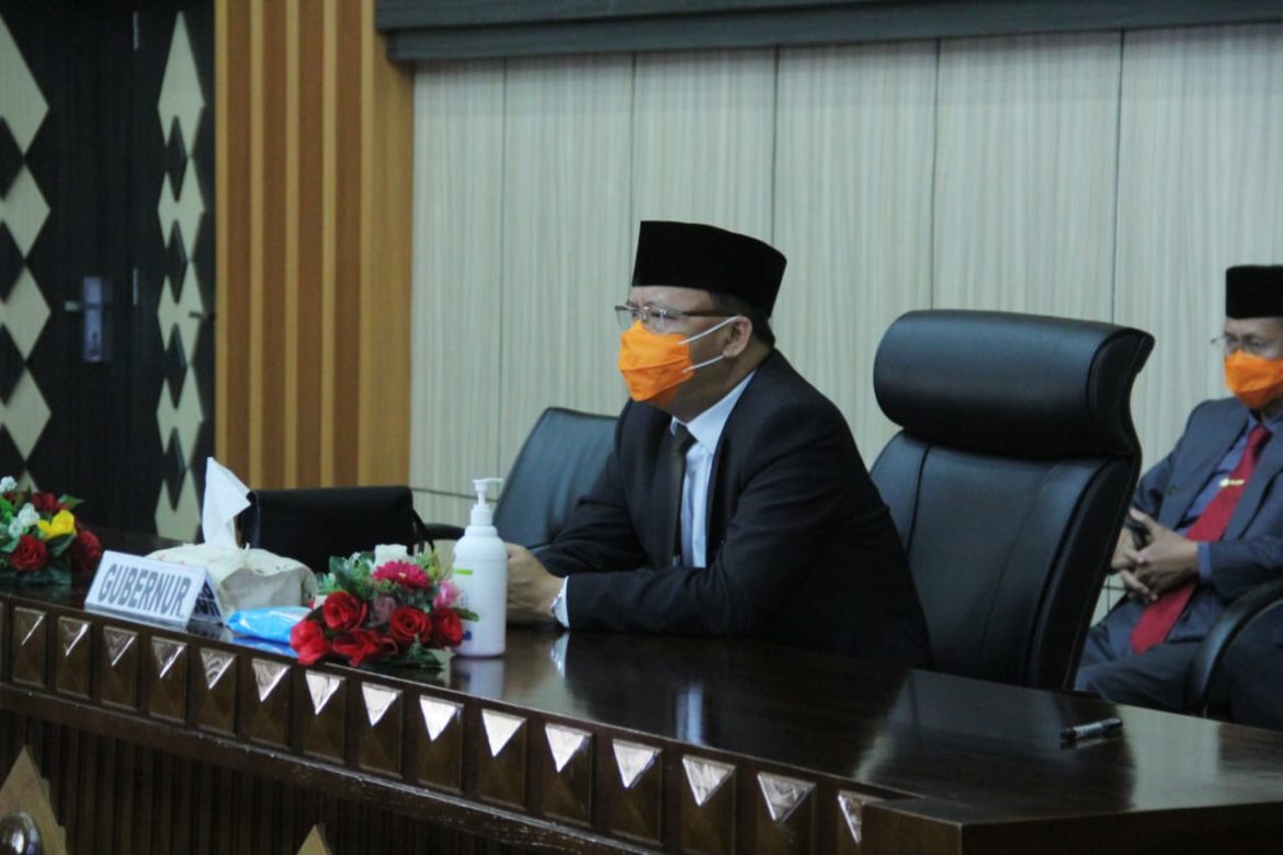 Rapat Paripurna Virtual Meeting DPRD Sampaikan Rekomendasi