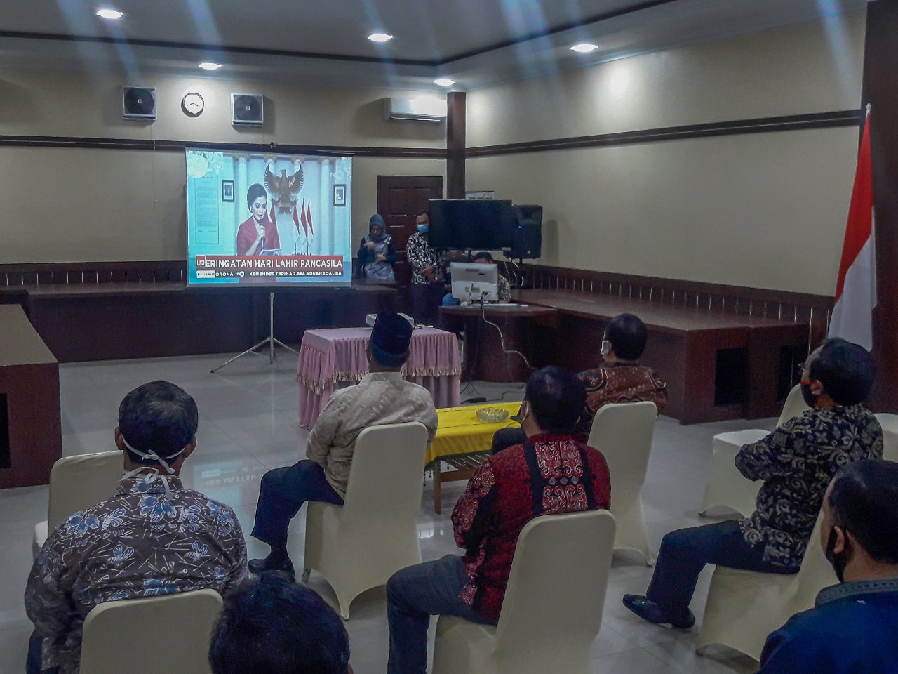 Pemkot Padangsidimpuan Ikuti Peringatan Lahir Pancasila