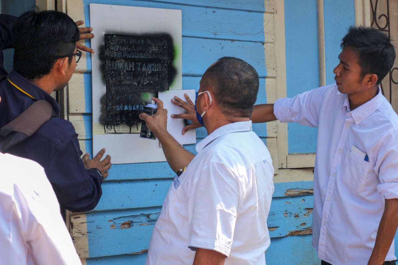 Pemkot Sidimpuan Labeli Rumah Keluarga Penerima Manfaat