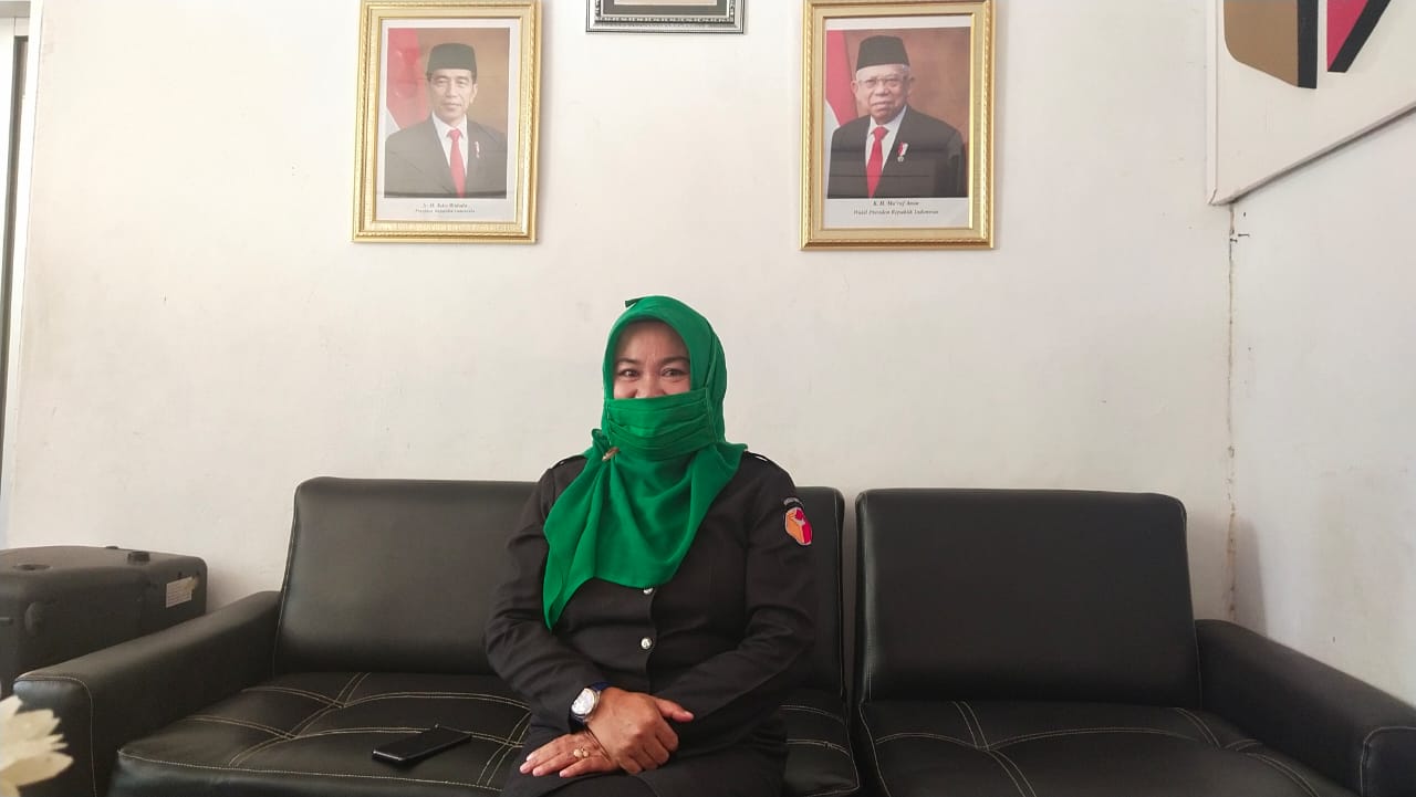 Fatimah Siregar selaku Divisi Pengawasan Badan Pengawas Pemilu (Bawaslu)