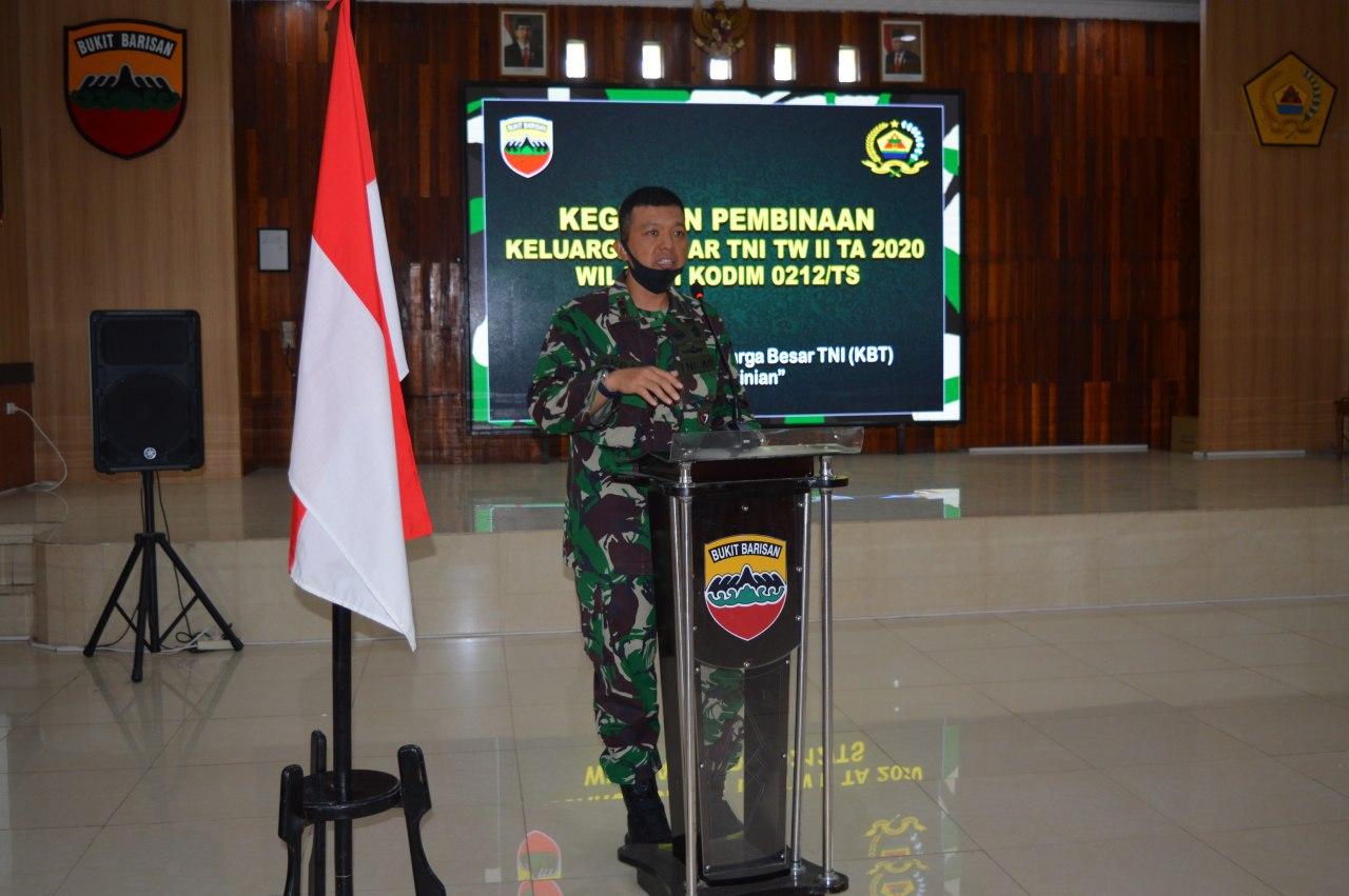 Dandim 0212/Tapsel Buka Kegiatan KBT se-Tabagsel