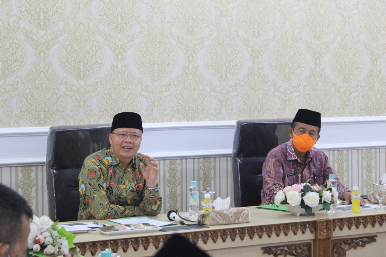 Dorong Geliat Industri Gubernur Rohidin Canangkan Pembangunan Instalasi Pengolahan Limbah