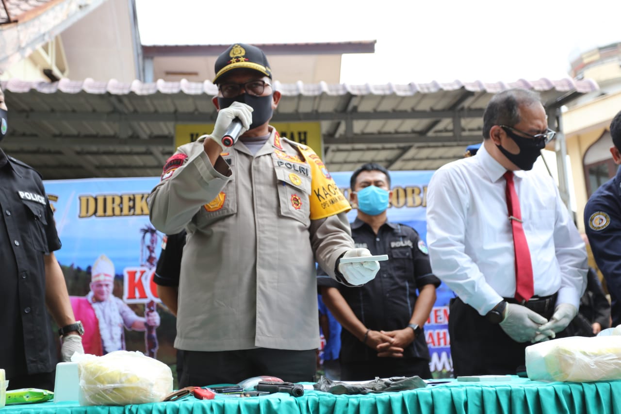 Polda Ungkap Kasus 15 Kg Shabu Jaringan Aceh-Sumut