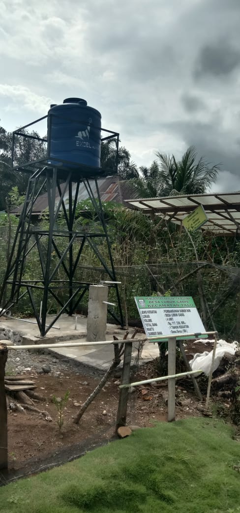 Badan Hukum Pihak Ketiga Pengerjaan Sumur Bor Desa Lubuk Gadis Dipertanyakan