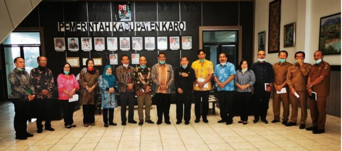Terima Kunker Direktur Pomed Bupati Karo Sepakati Peningkatan Kualitas SDM