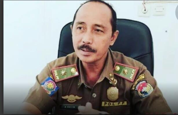 A Halim selaku Kepala Satpol PP dan Damkar Mukomuko