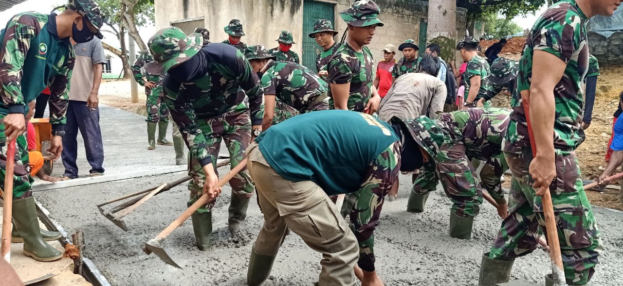 Kodim 0316/Batam Gelar TMMD di Kampung Tanjung Gundap