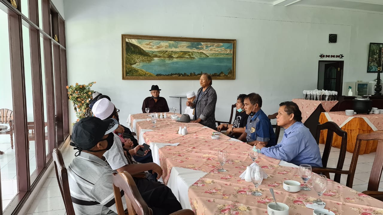 Ketua Dewan Masjid Tatap Muka Bersama Workers Comunity Pemenangan Karo Jambi-Paulus Sitepu