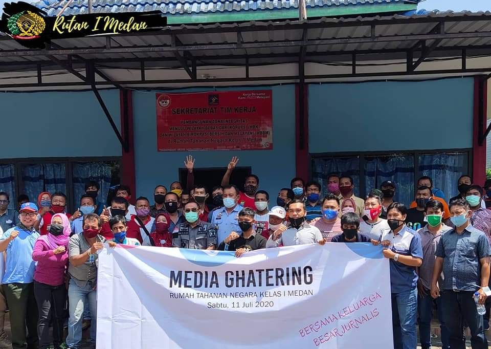 Gelar Media Gathering Karutan Kelas 1 A Medan Ajak Media Berkolaborasi