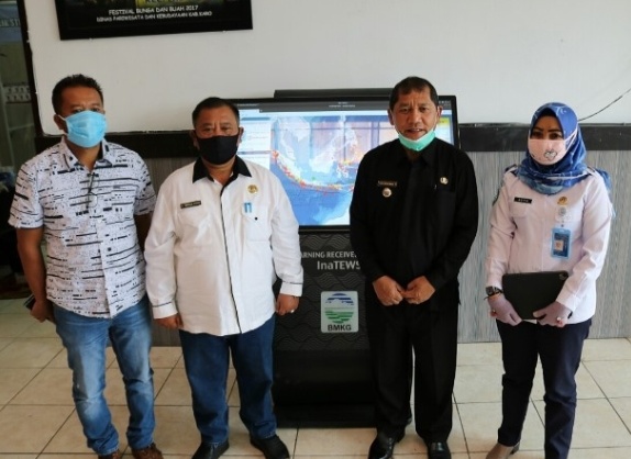 BMKG Pasang Alat Pendeteksi Dini Gempa Bumi dan Tsunami di Karo