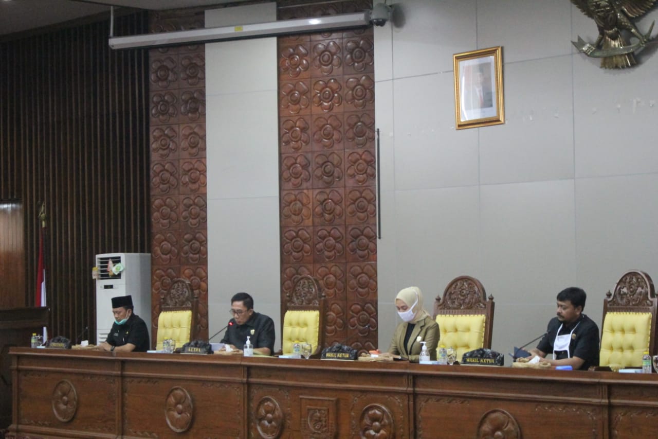 Rapat Paripurna Banggar Setujui Raperda Pertanggungjawaban APBD 2019