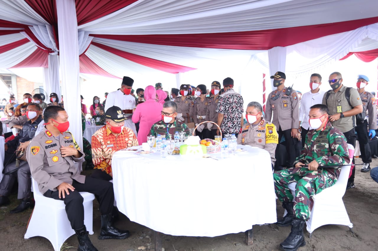 Kapolda Sumut Hadiri Pesta Panen Raya Nusantara TNI-Polri