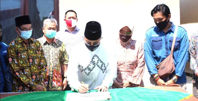 Bupati Musirawas Resmikan Rehab Asrama dan Pembangunan Sekretariat FMS