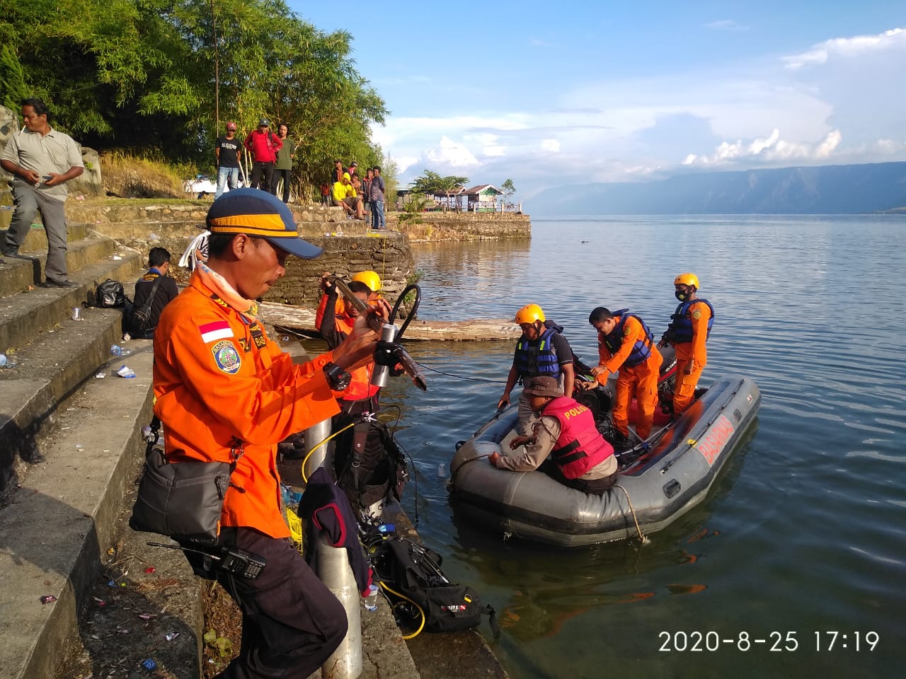 Korban Tenggelam Belum Ditemukan Pencarian Dilanjutkan Besok