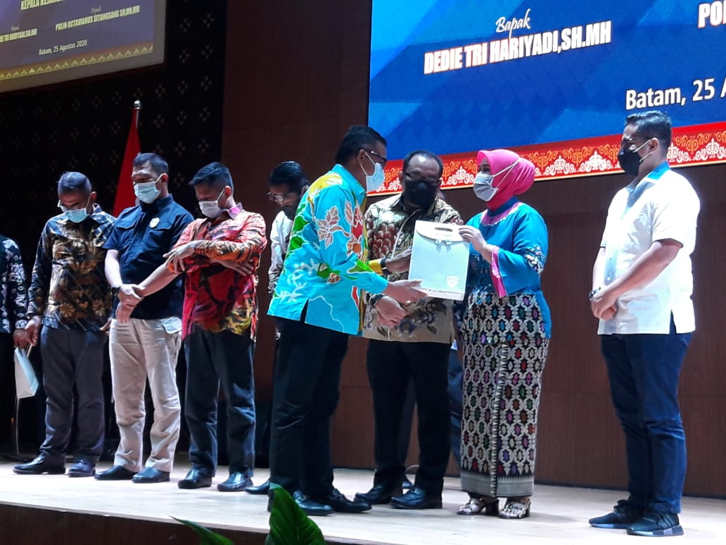 Malam Pisah Sambut Polin Octavianus Jabat Kajari Batam