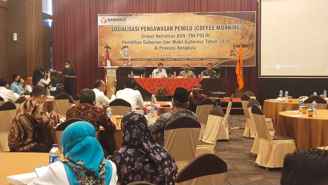 Bawaslu Provinsi Bengkulu Sosialisasikan Netralitas Jelang Pilkada