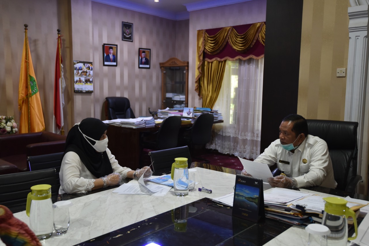 Kepala BPS Kunker ke Kantor Walikota Padangsidimpuan