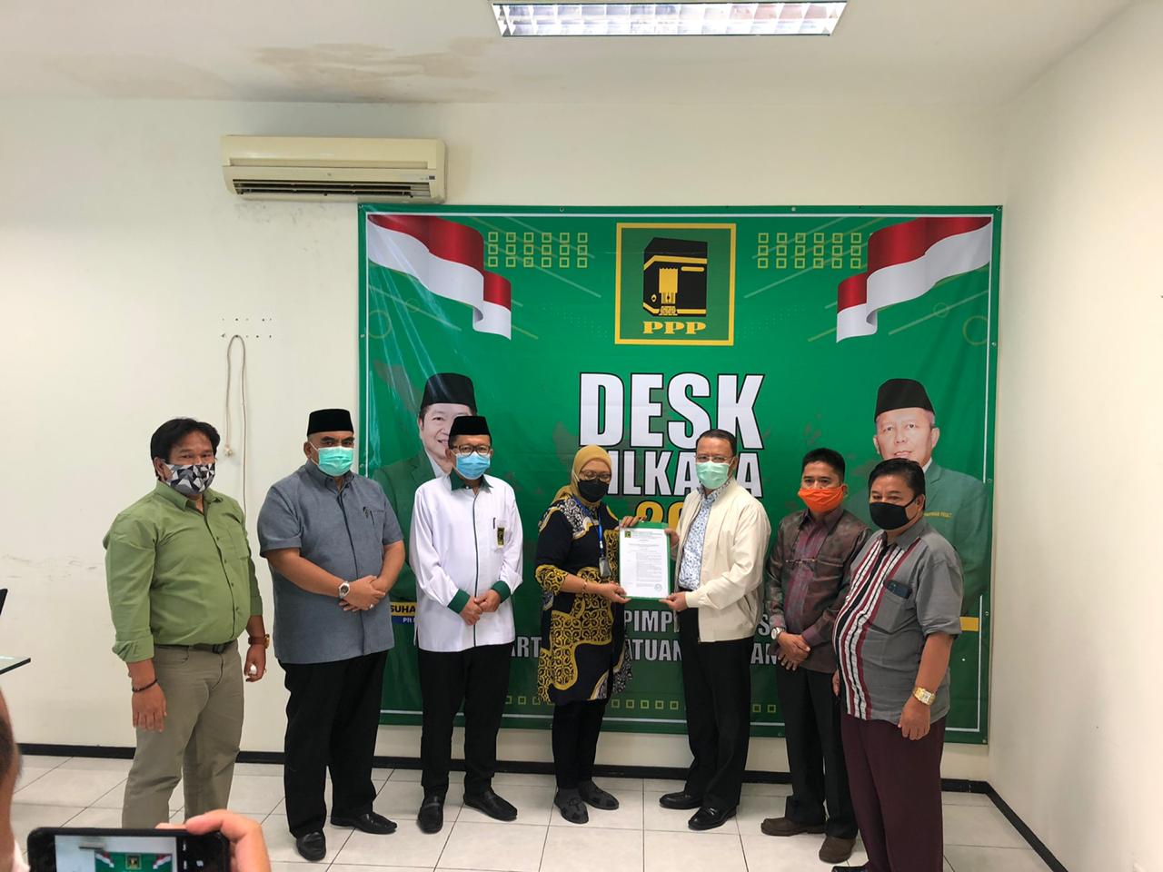 Kantongi B1-KWK PPP Rohidin-Rosjonsyah Didukung Total Lima Partai