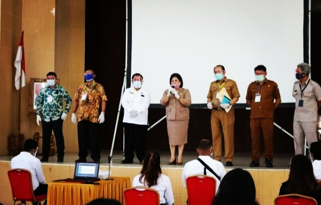 Buka SKB CPNS Ini Kata Wabup Cory Sebayang.