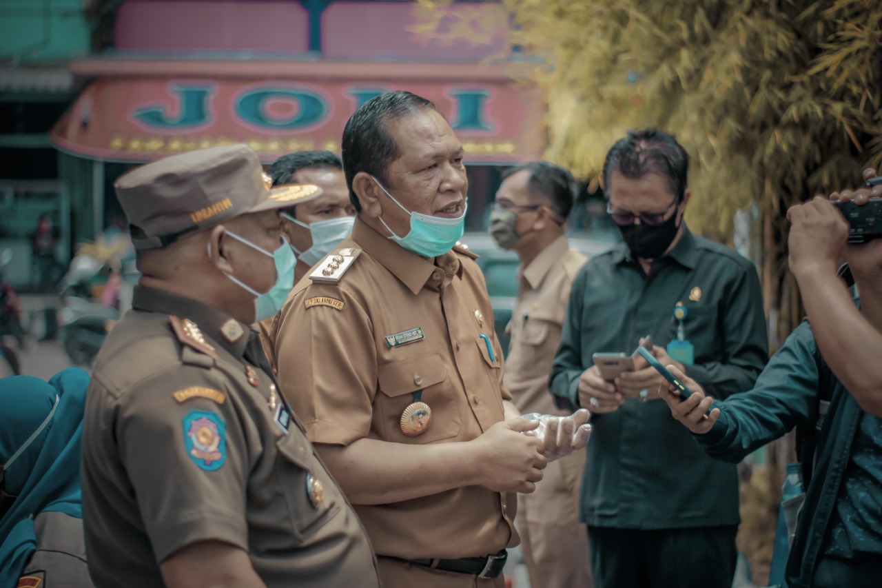 Lakukan Pendisiplinan Prokes Covid-19 Tim Gabungan Padangsidimpuan Gelar Operasi Yustisi