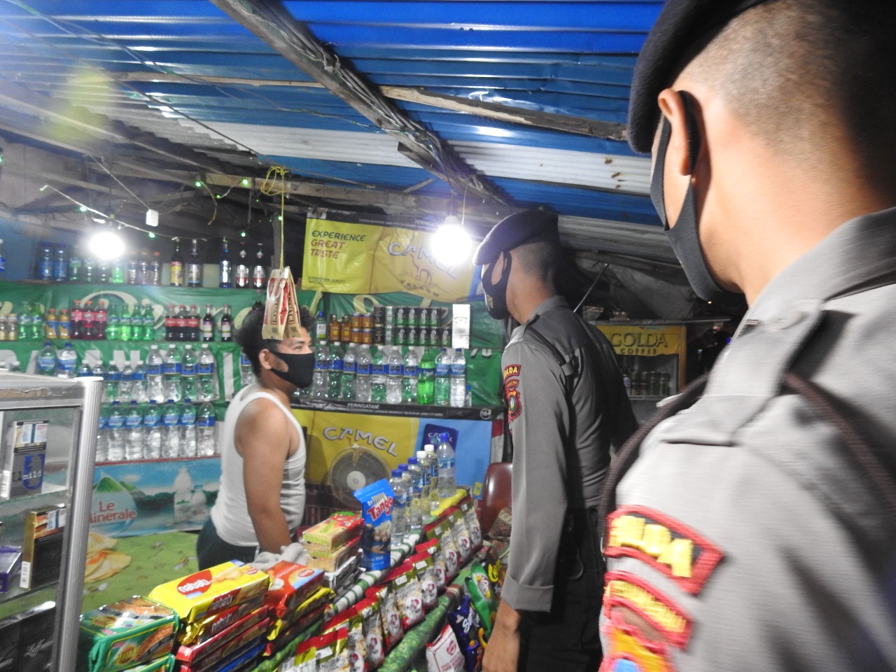 Polda Kepri Gencar Himbau Masyarakat Patuhi Prokes Covid-19