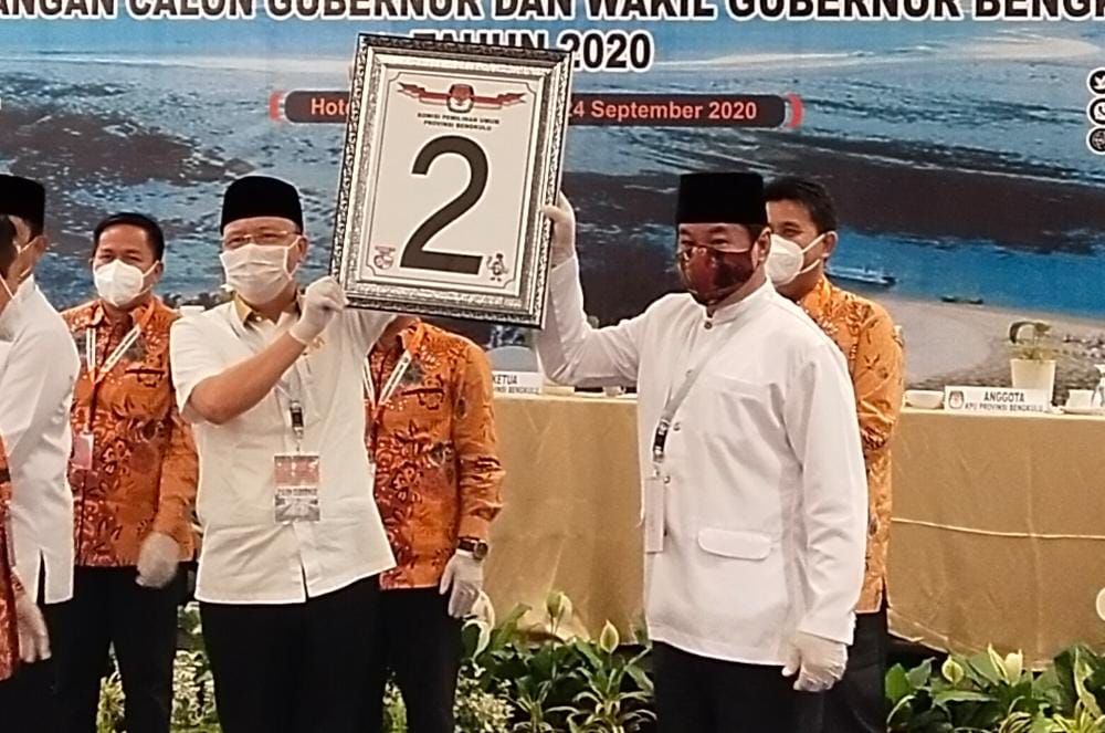 Dapat Nomor Urut Sesuai Keinginan Rohidin-Rosjonsyah Sampaikan Rasa Syukur