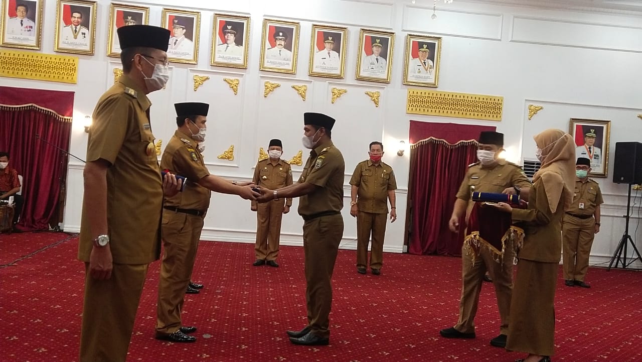 SK Kemendagri Turun Tiga Pjs Bupati di Bengkulu Dilantik