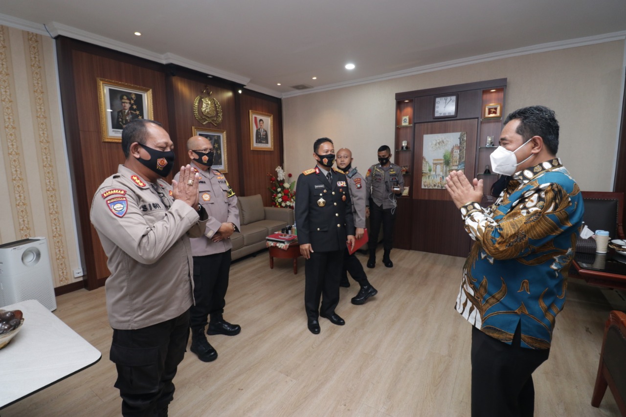 Pjs Gubernur Kunjungan Kerja ke Polda Kepri
