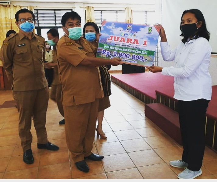 Enam Warga Karo Didaulat Sebagai Duta Kebersihan