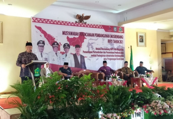 Bupati Rosjonsyah : Musrenbang Adalah Wadah Penampung Aspirasi Pembangunan