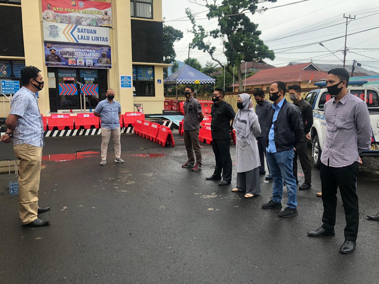 Pencegahan Covid-19, Polres RL Gelar Apel Satker