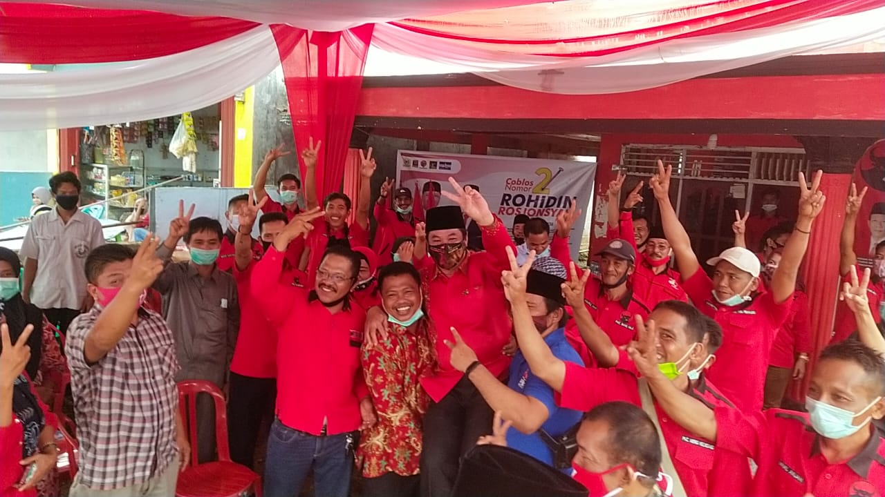 PDIP Benteng Tunjukkan Kesolidan Untuk Rohidin-Rosjonsyah