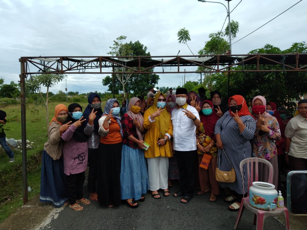 Terpanggil Menangkan Putra Daerah Ibu-ibu Pagar Dewa Gelorakan Semangat Lanjutkan Untuk Rohidin-Rosjonsyah